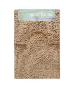 Natural bath mat