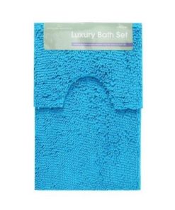 Turqousie bath mat