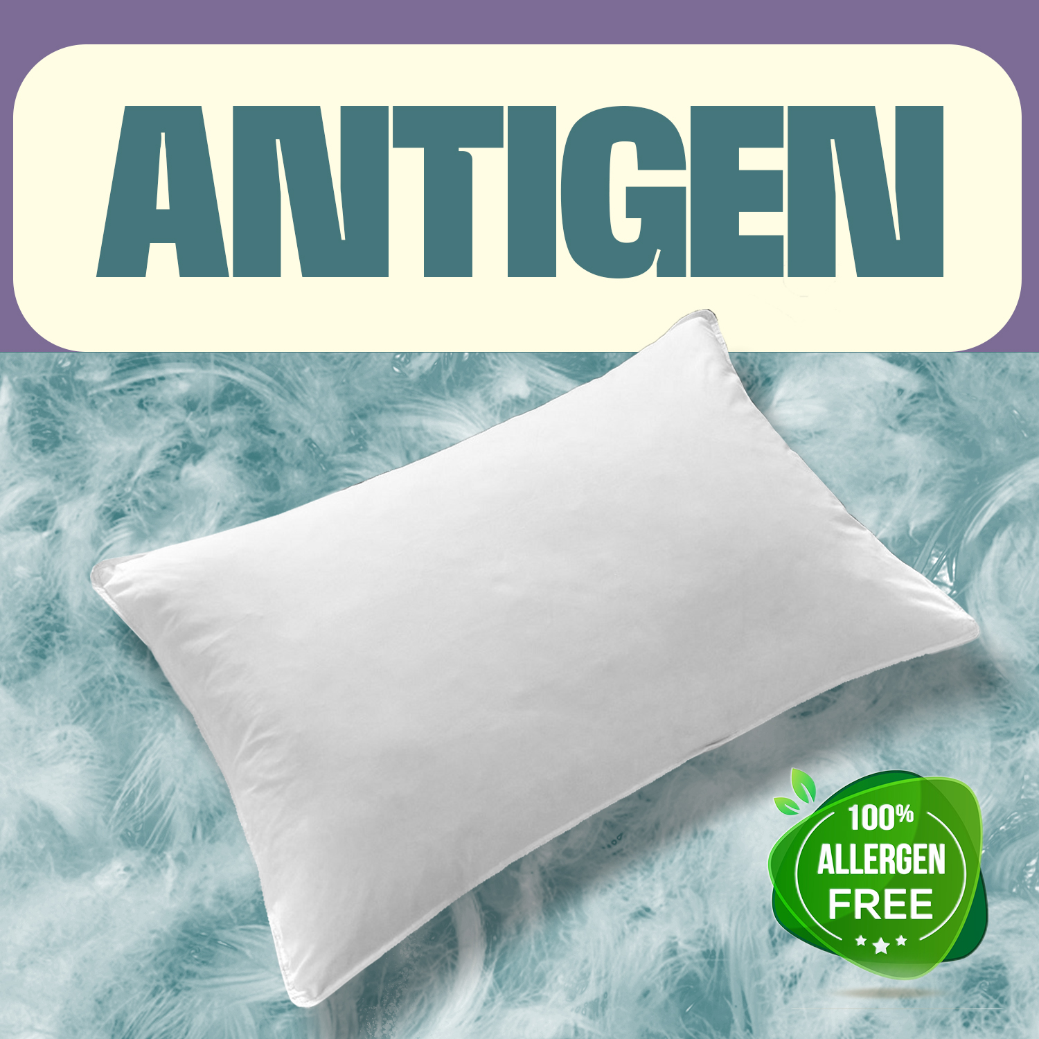 Premium British Duck Feather Pillow – Soft, Supportive, and Sustainable - Image 4